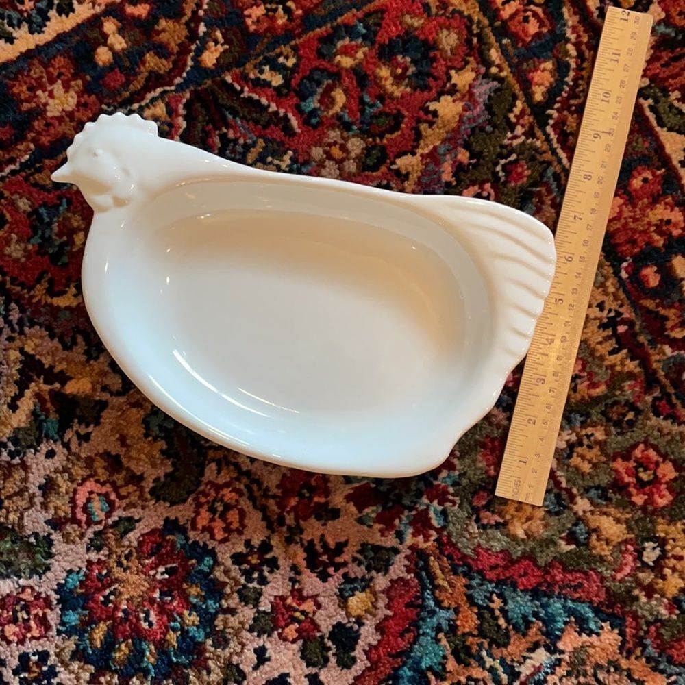Vintage Oven Proof Japan Hen Platter - Picture 4 of 4